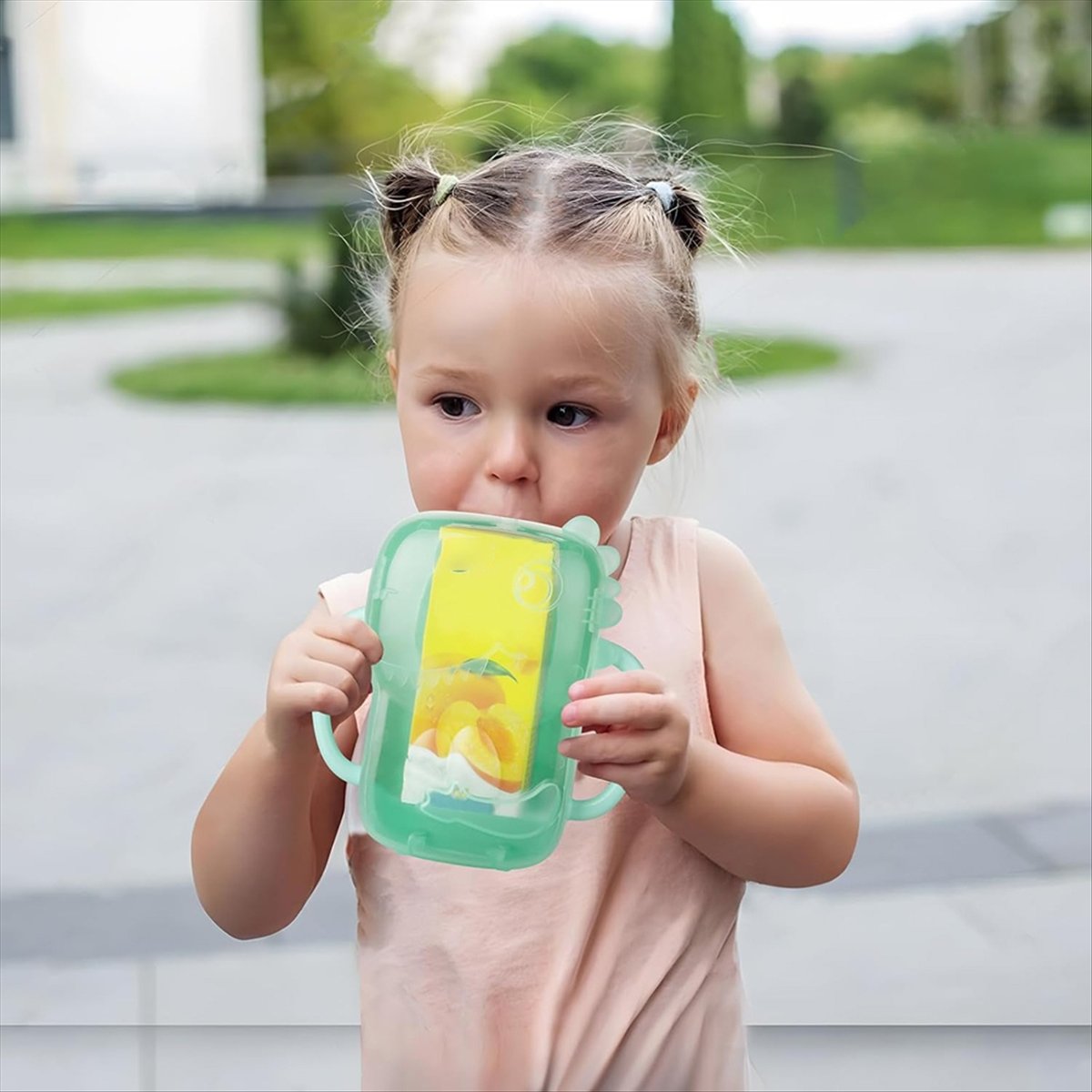 Baby Food Pouches 1 Year Old - NEW Squeeze Proof Food Pouch Holder