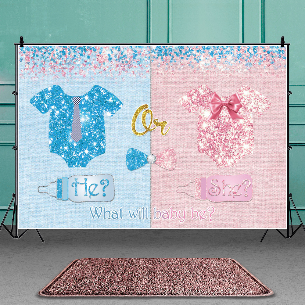 Baby Food Newborn - Blue Pink He Or She Gender