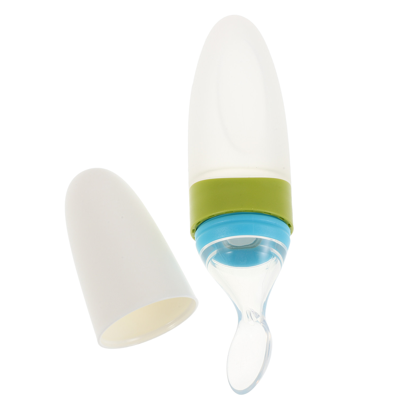 Baby Food Weaning - Silicone Baby Food Dispensing Spoon Soft