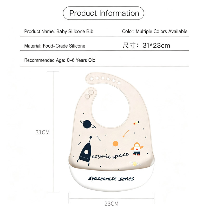 Baby Silicone Feeding Bibs Car - Baby Food Year Old recensione e prezzo