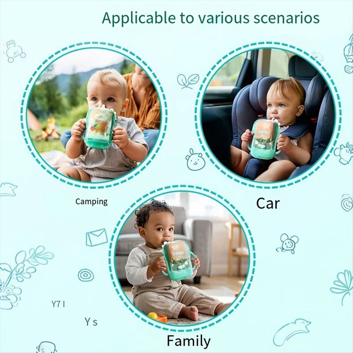 NEW Squeeze Proof Food Pouch H - Baby Food Pouches 1 Year Old recensione e prezzo