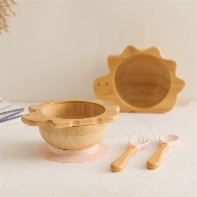 Baby Wooden Tableware Set Dino - Baby Food Grater recensione e prezzo