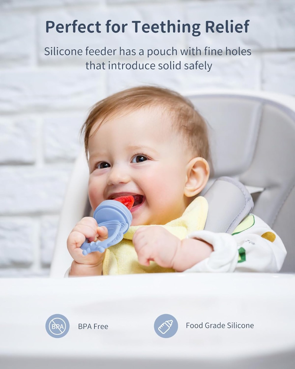 Silicone Baby Fruit Food Feede - Baby Food Usa recensione e prezzo