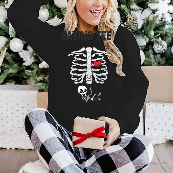 Maternity Halloween Skeleton T - Food Baby X Ray recensione e prezzo