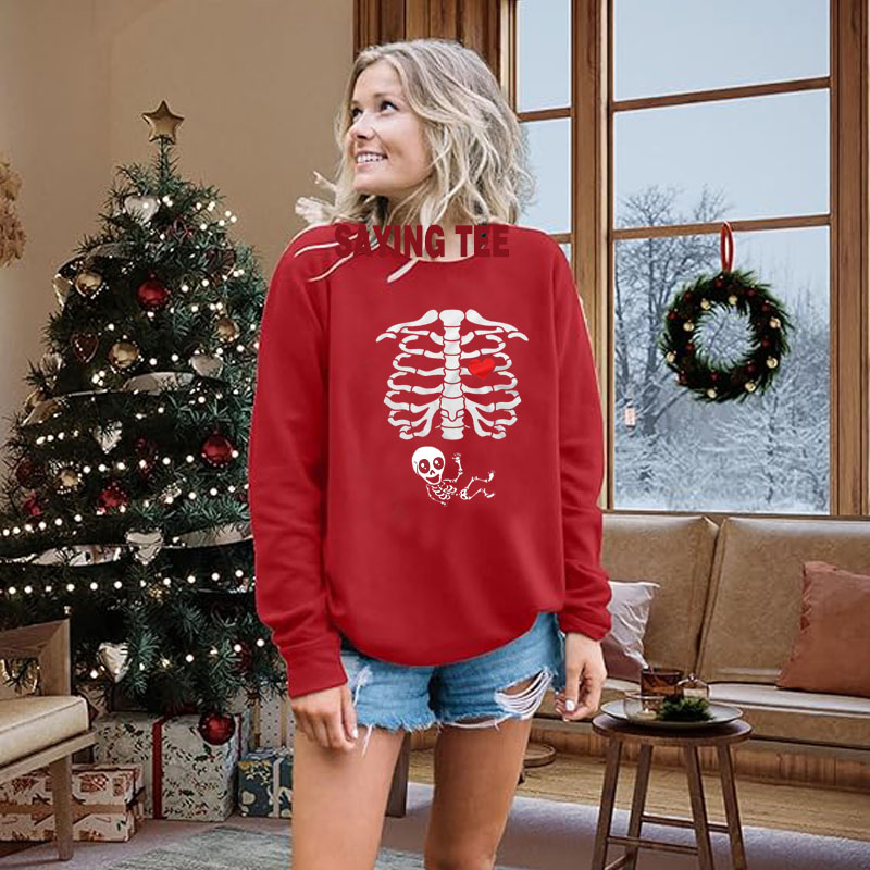 Maternity Halloween Skeleton T - Food Baby X Ray recensione e prezzo