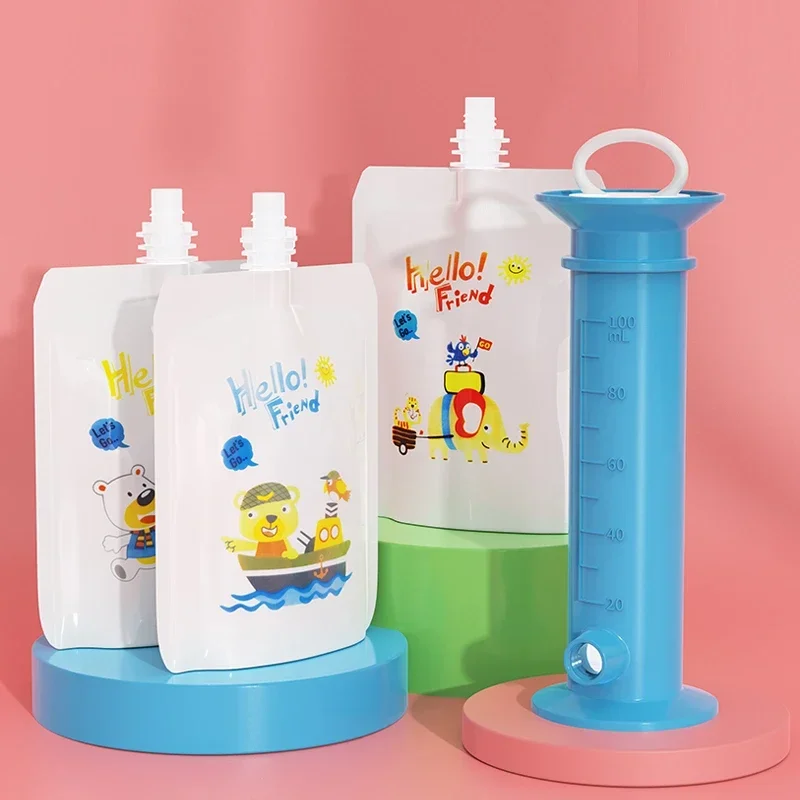 Baby Fruit Puree Filling Dispe - Baby Food Pouches 1 Year Old recensione e prezzo