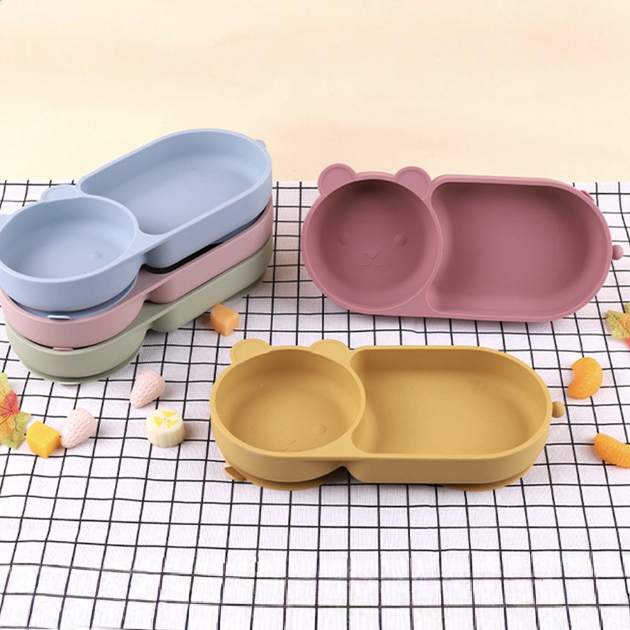 Baby Silicone Suction Cup Bowl - Baby Food Grater recensione e prezzo