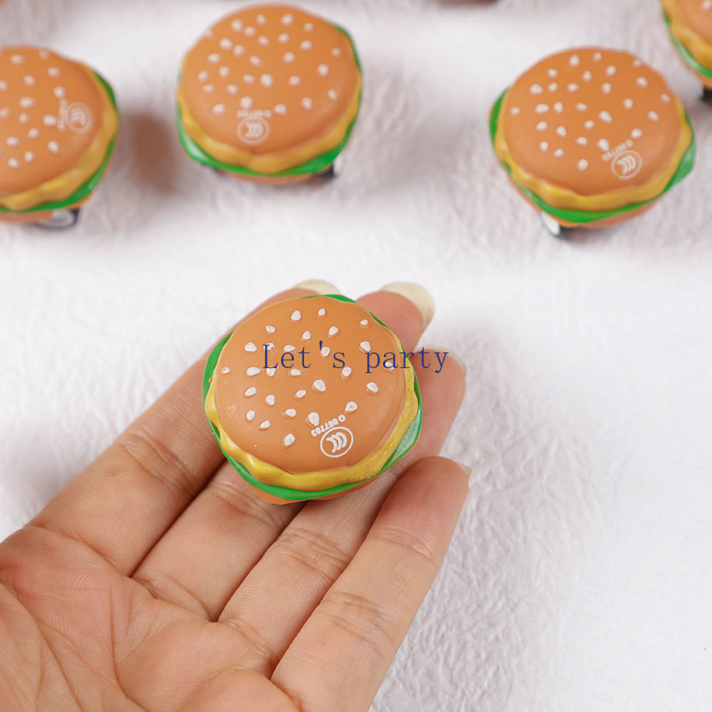 15Pcs Mini Cute 3D Burger Pull - Baby Food Ingredients recensione e prezzo