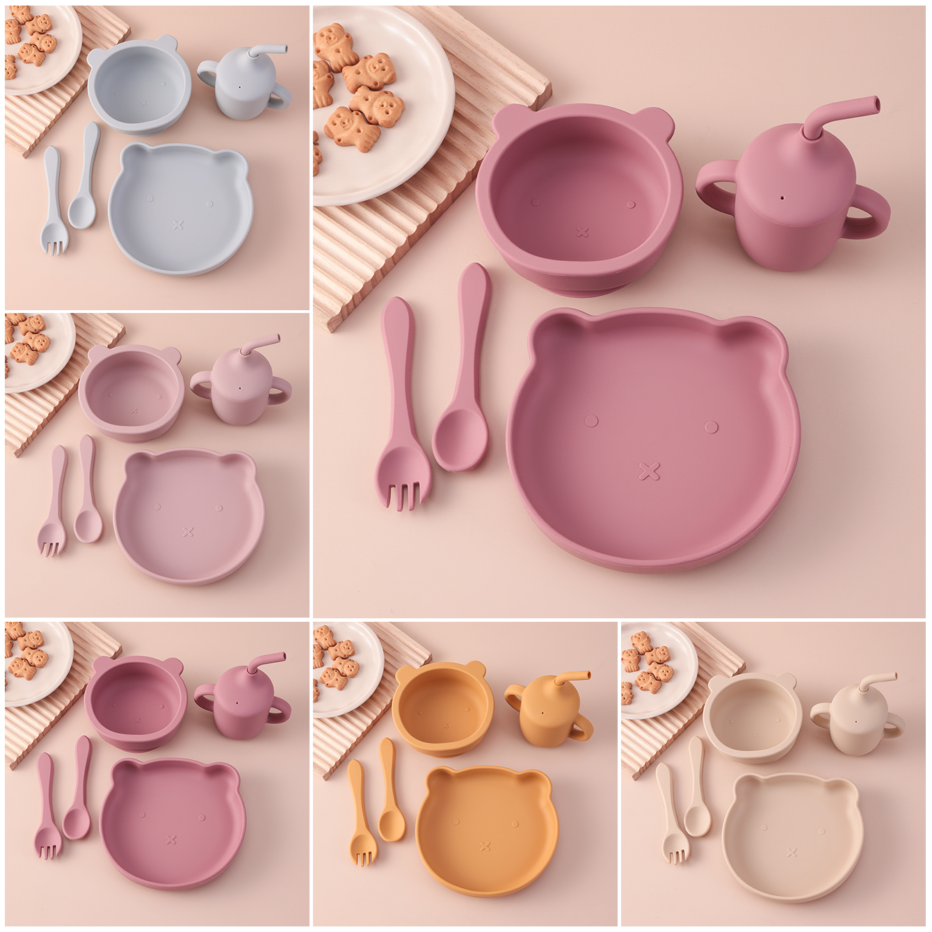 Color Kids 5PCS Silicone Feedi - Baby Food Grater recensione e prezzo