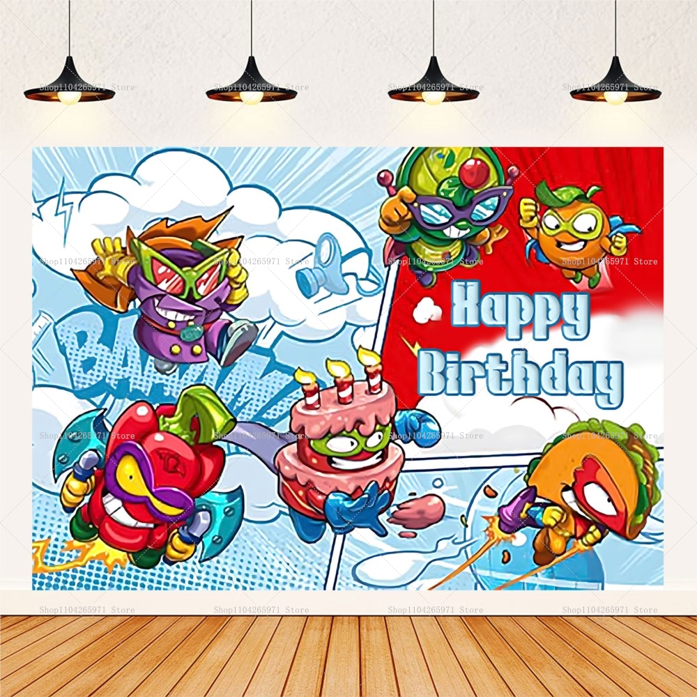Cartoon SuperZings Photography - Baby Food Ingredients recensione e prezzo