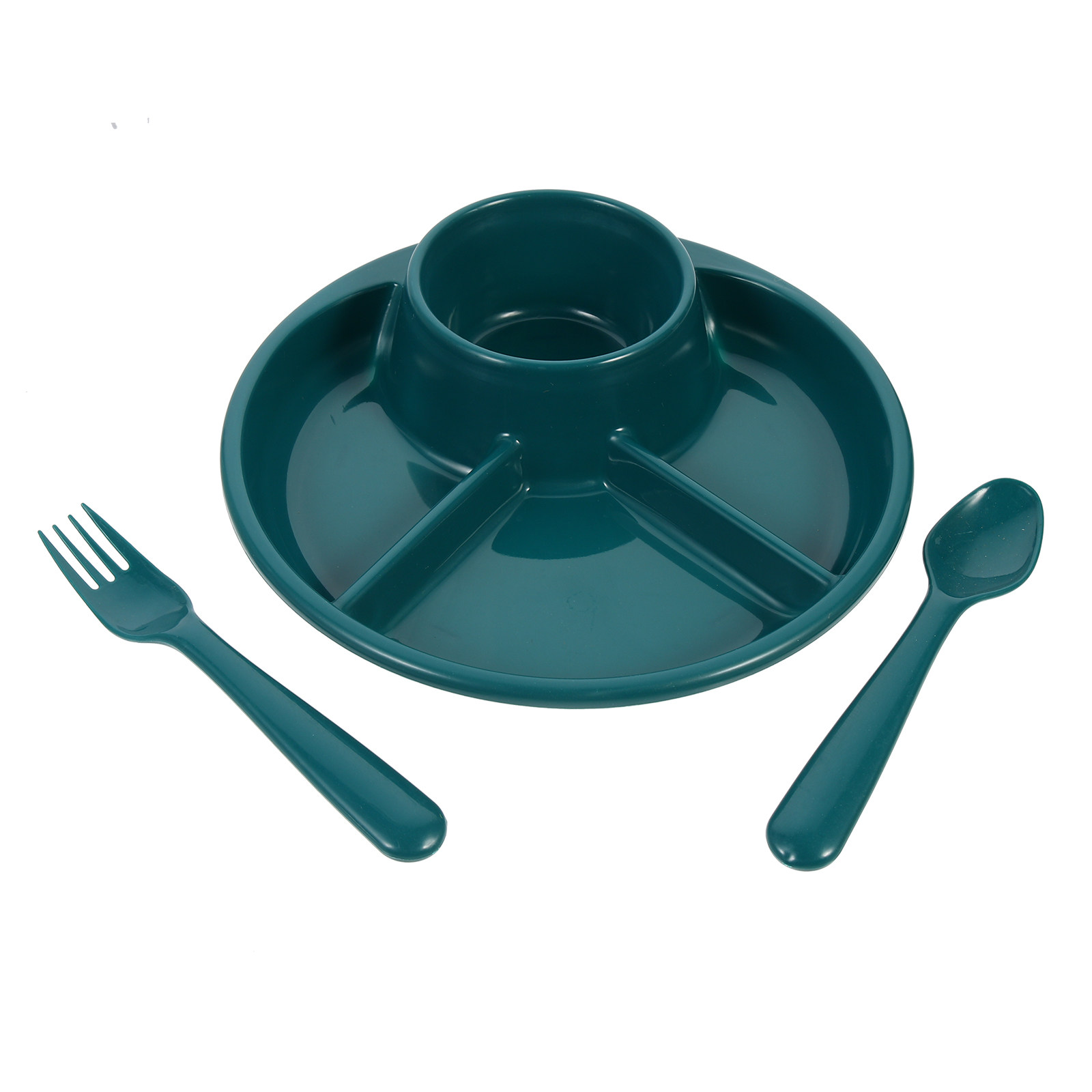 1Set Divided Food Plate Plasti - Baby Food Container recensione e prezzo