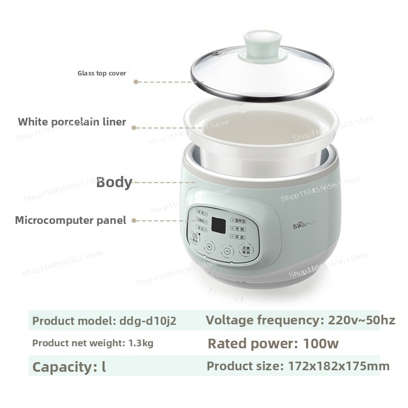 Mini Electric Stew Pot DDZ-A08 - Baby Food Container recensione e prezzo
