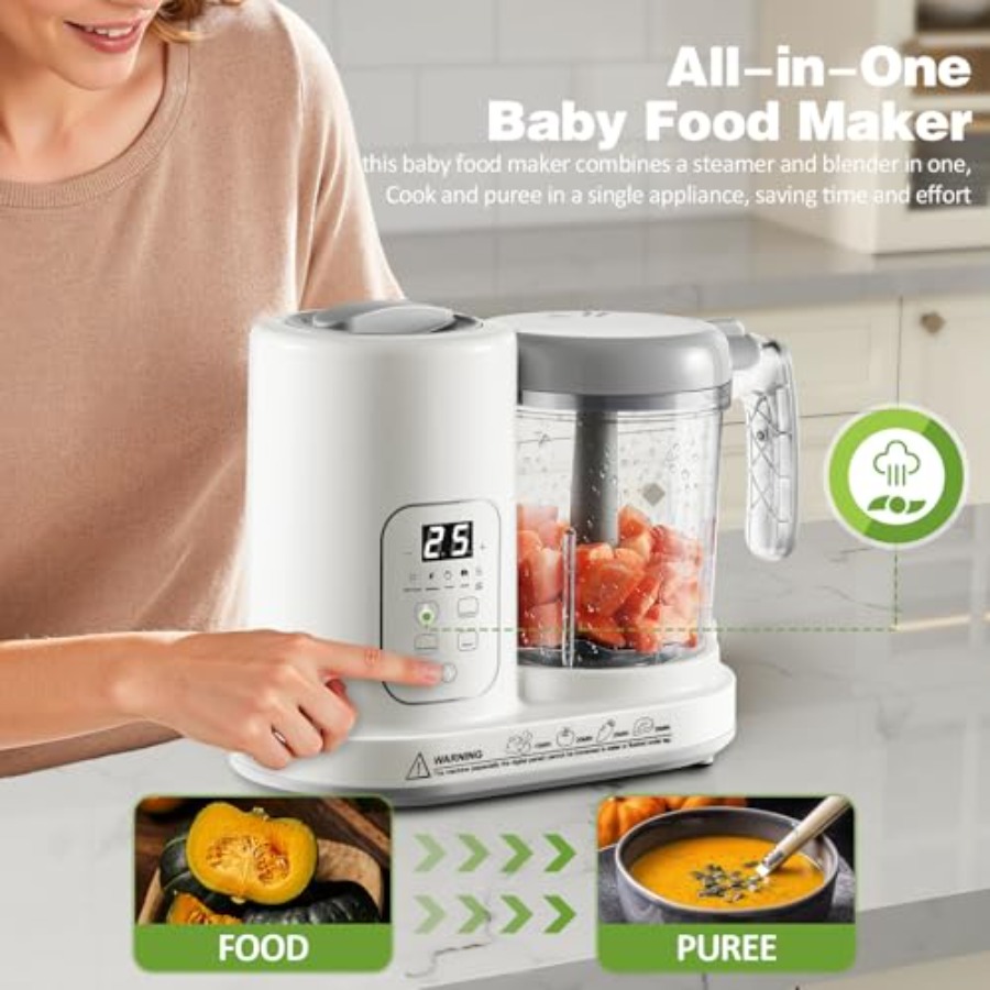 Baby Food Maker Pro Steamer Bl - Baby Food Blender And Steamer recensione e prezzo