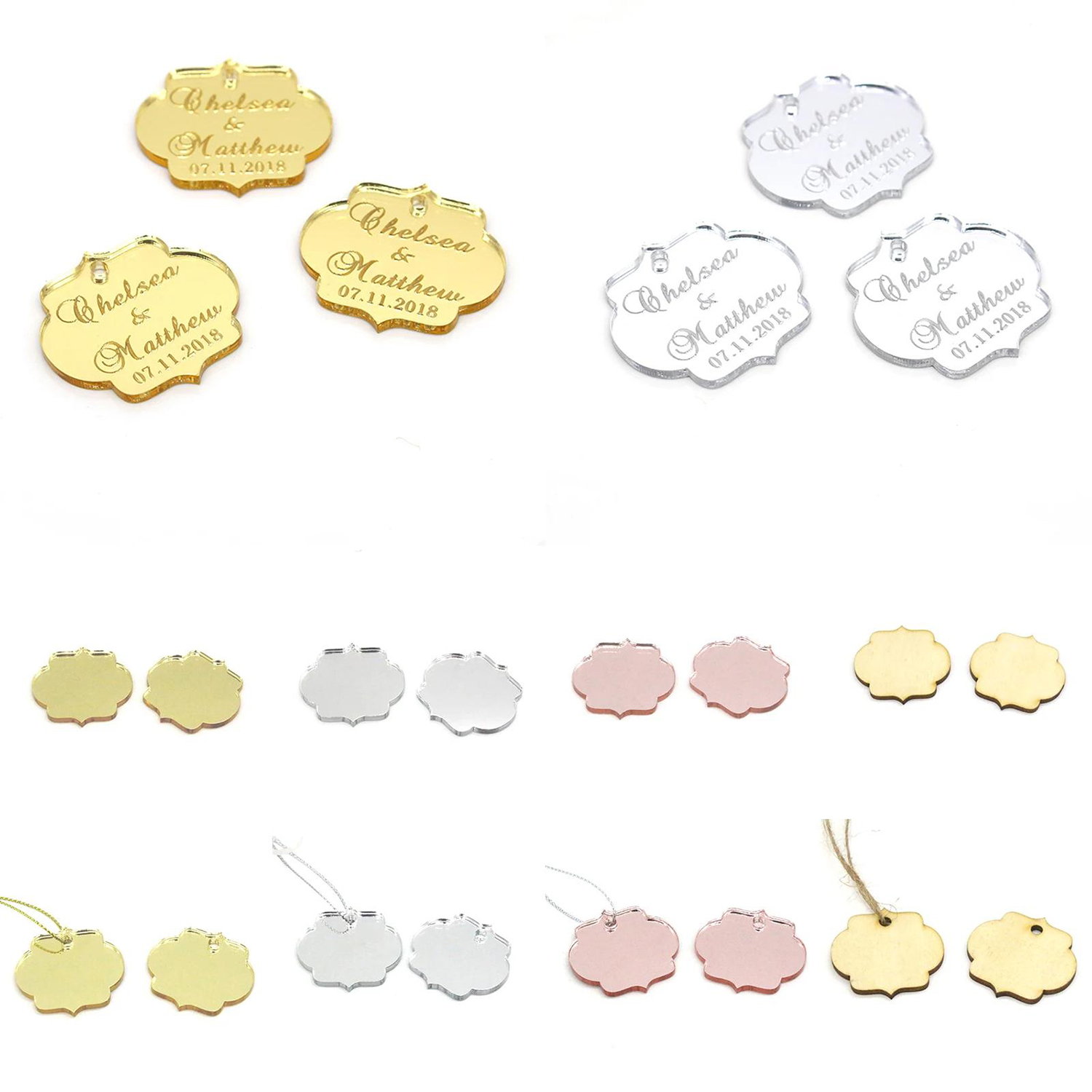 20/50/100Pcs Custom Wedding Pa - Baby Food Ingredients recensione e prezzo