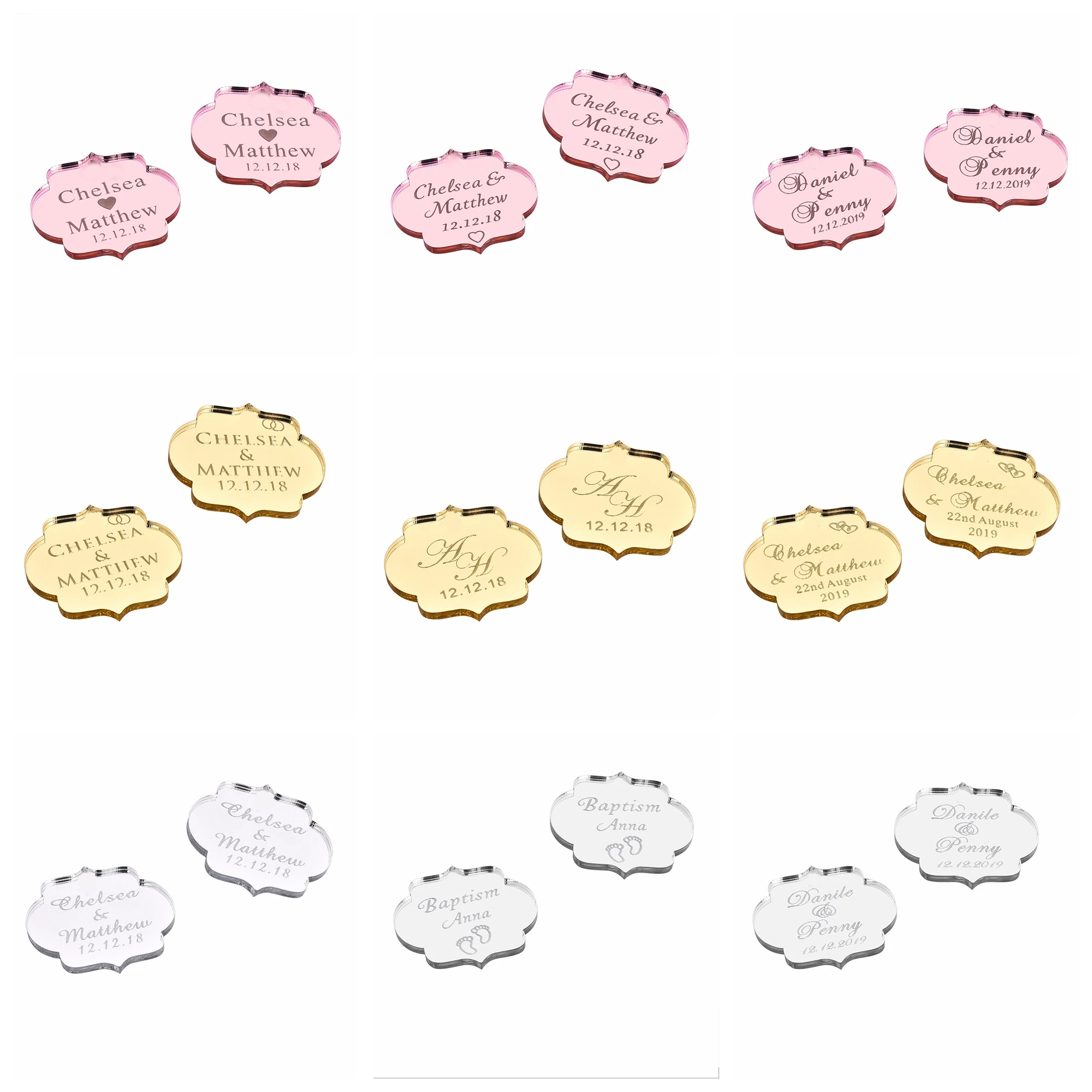 20/50/100Pcs Custom Wedding Pa - Baby Food Ingredients recensione e prezzo