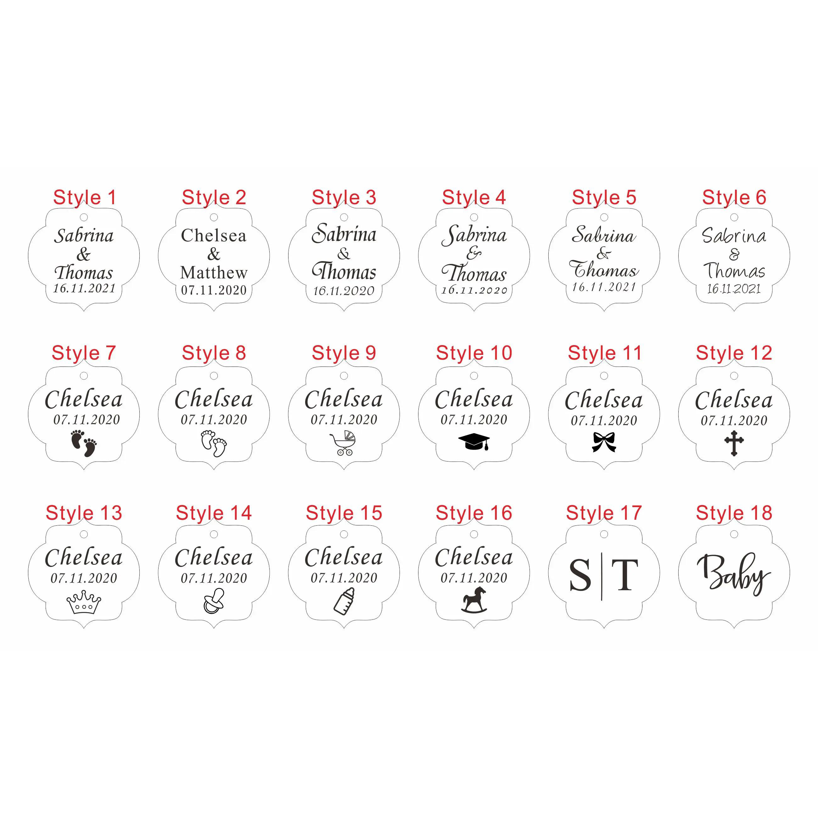 20/50/100Pcs Custom Wedding Pa - Baby Food Ingredients recensione e prezzo