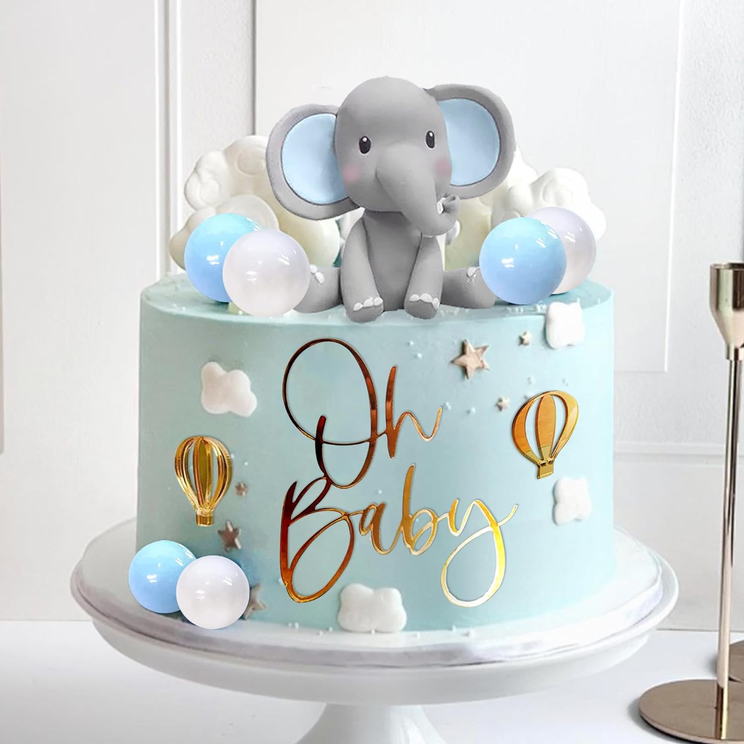 Elephant Cake Decoration Baby  - Baby Food Ingredients recensione e prezzo