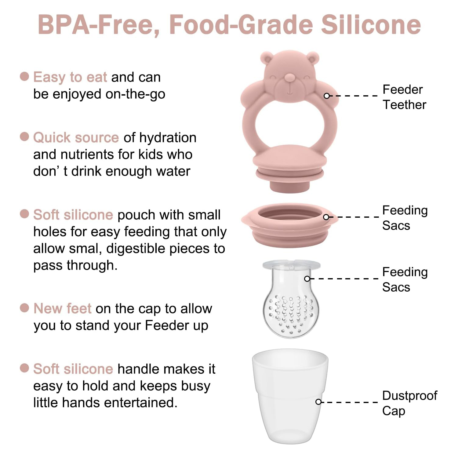 Baby Fruit & Food Feeder Pacif - Baby Food Usa recensione e prezzo