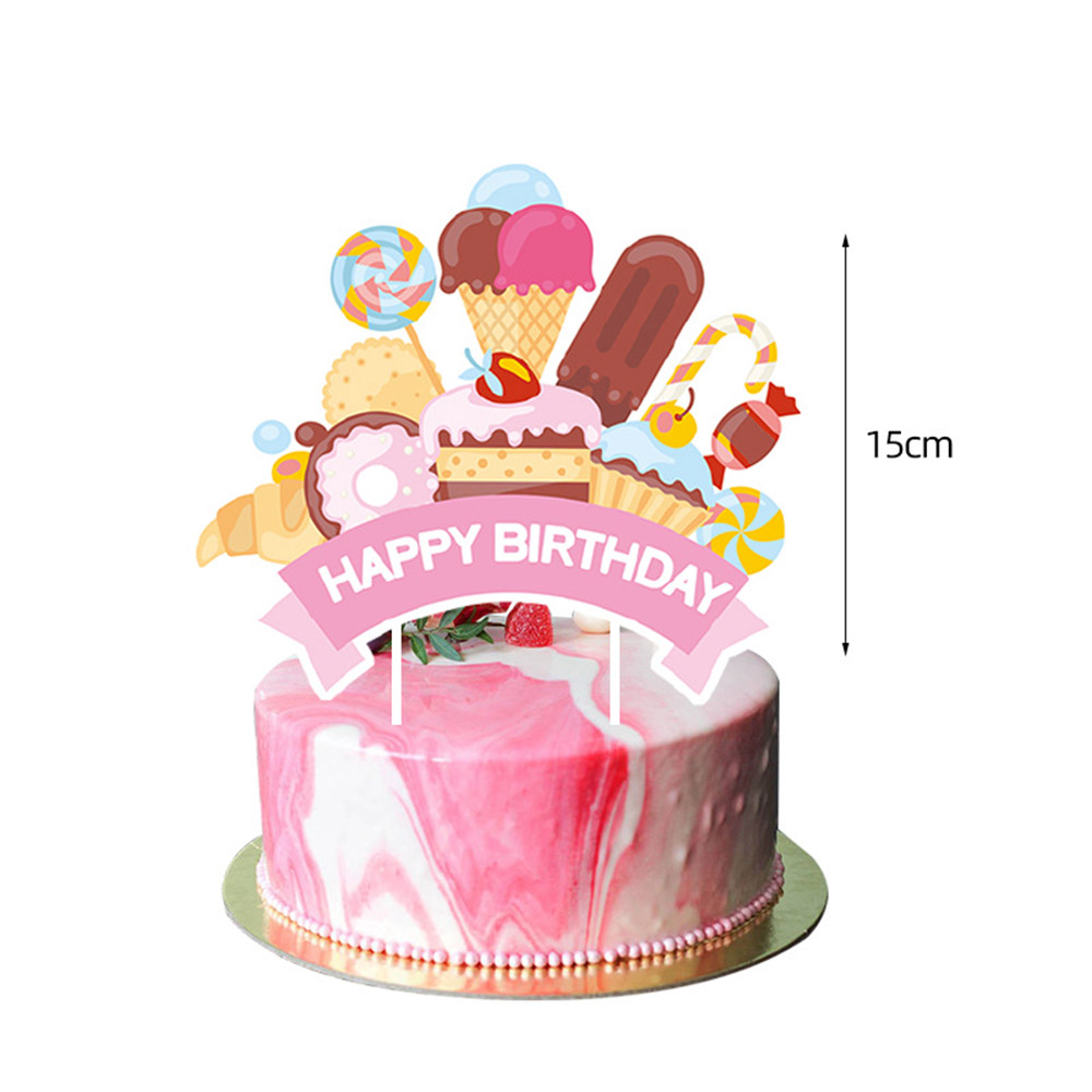 Donut Cake Decoration Happy Bi - Baby Food Year Old recensione e prezzo