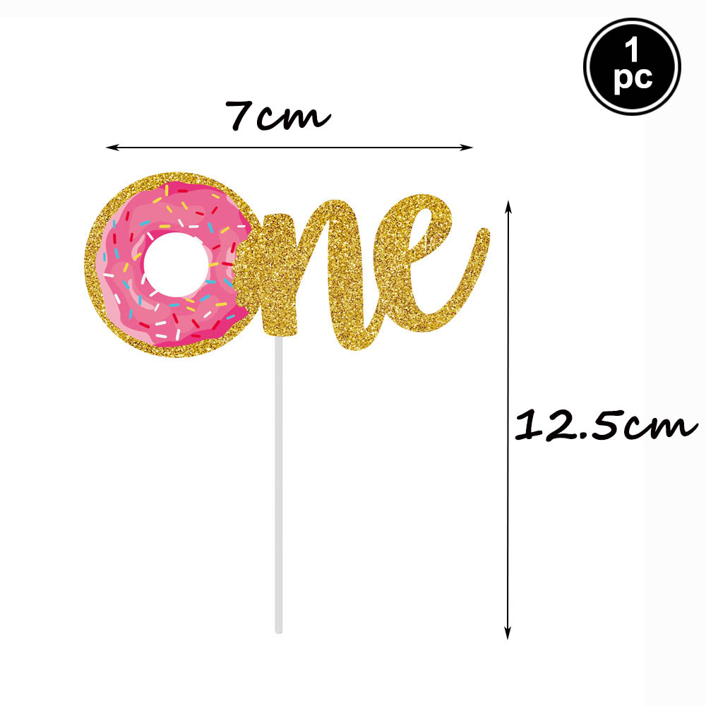 Donut Cake Decoration Happy Bi - Baby Food Year Old recensione e prezzo