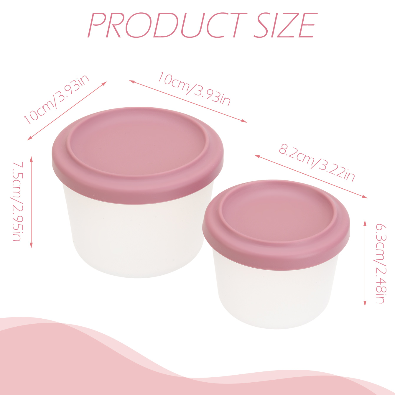 2PCS BPA Free Baby Food Storag - Baby Food Weaning recensione e prezzo