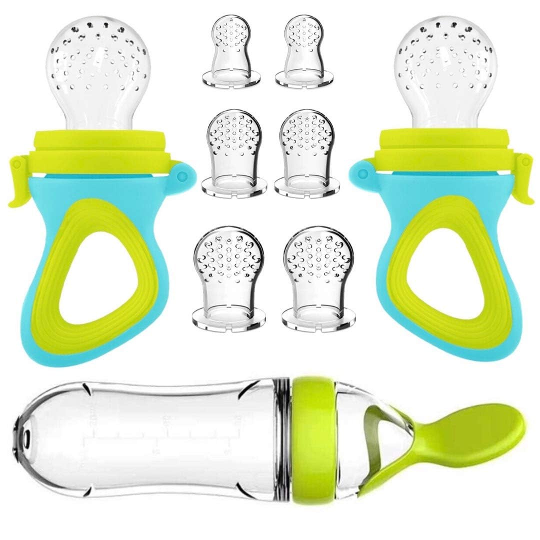 Squeezing Feeding Bottle Cup S - Baby Food Newborn recensione e prezzo