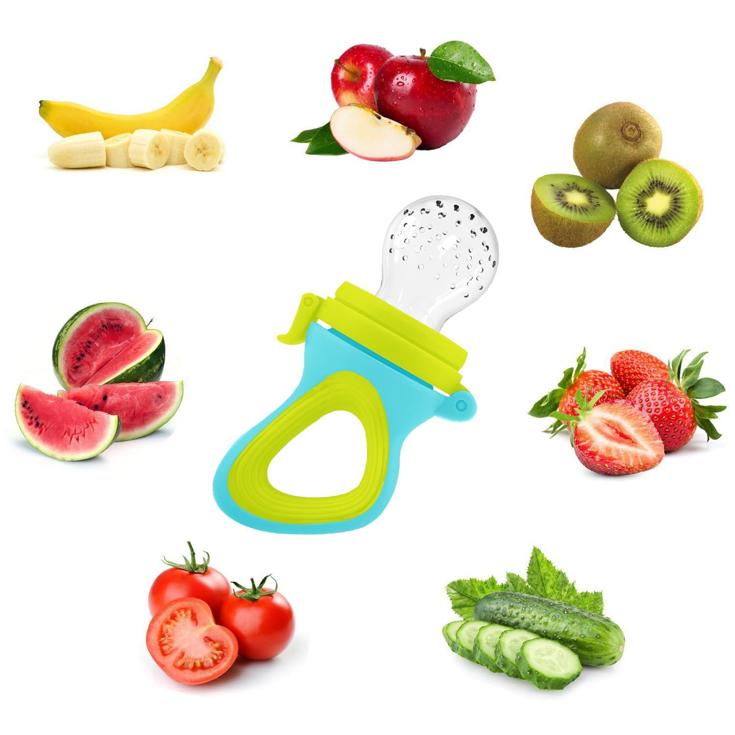 Squeezing Feeding Bottle Cup S - Baby Food Newborn recensione e prezzo