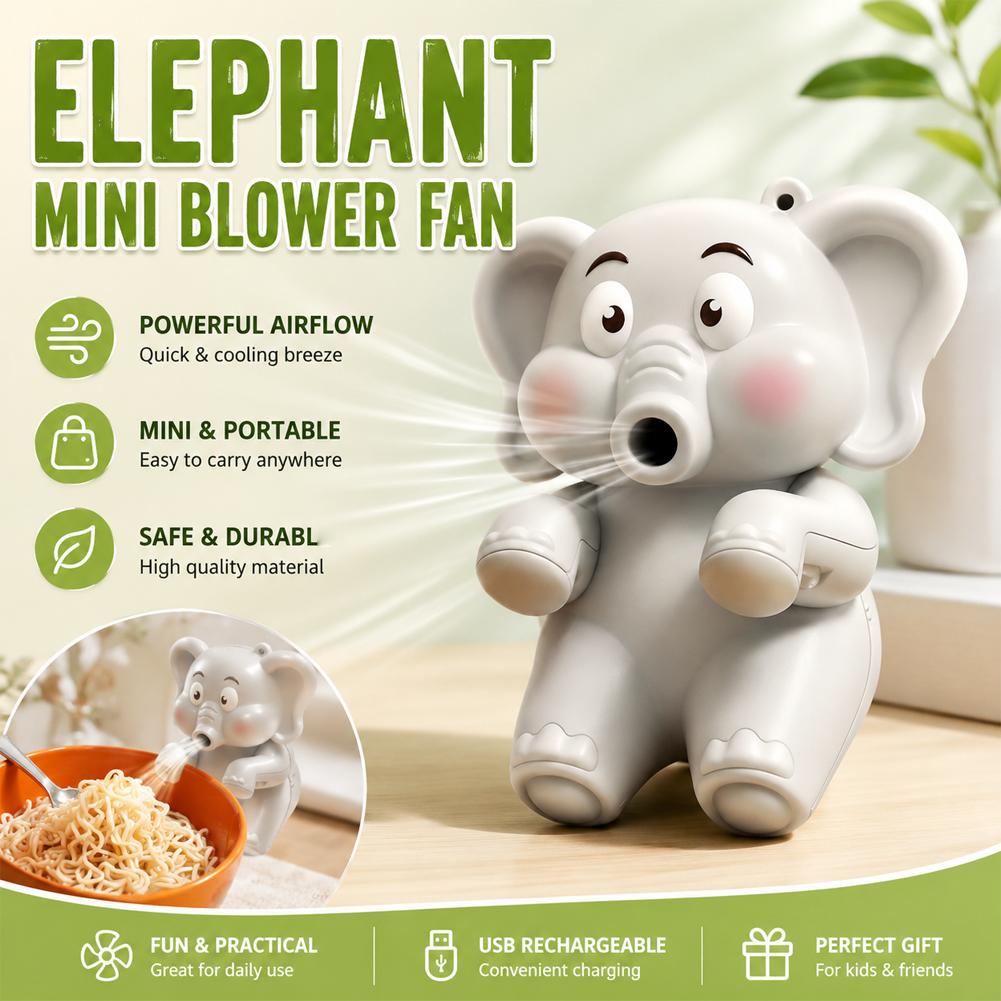 Mini Elephant Food Cooler Fan, - Baby Food Dinner recensione e prezzo