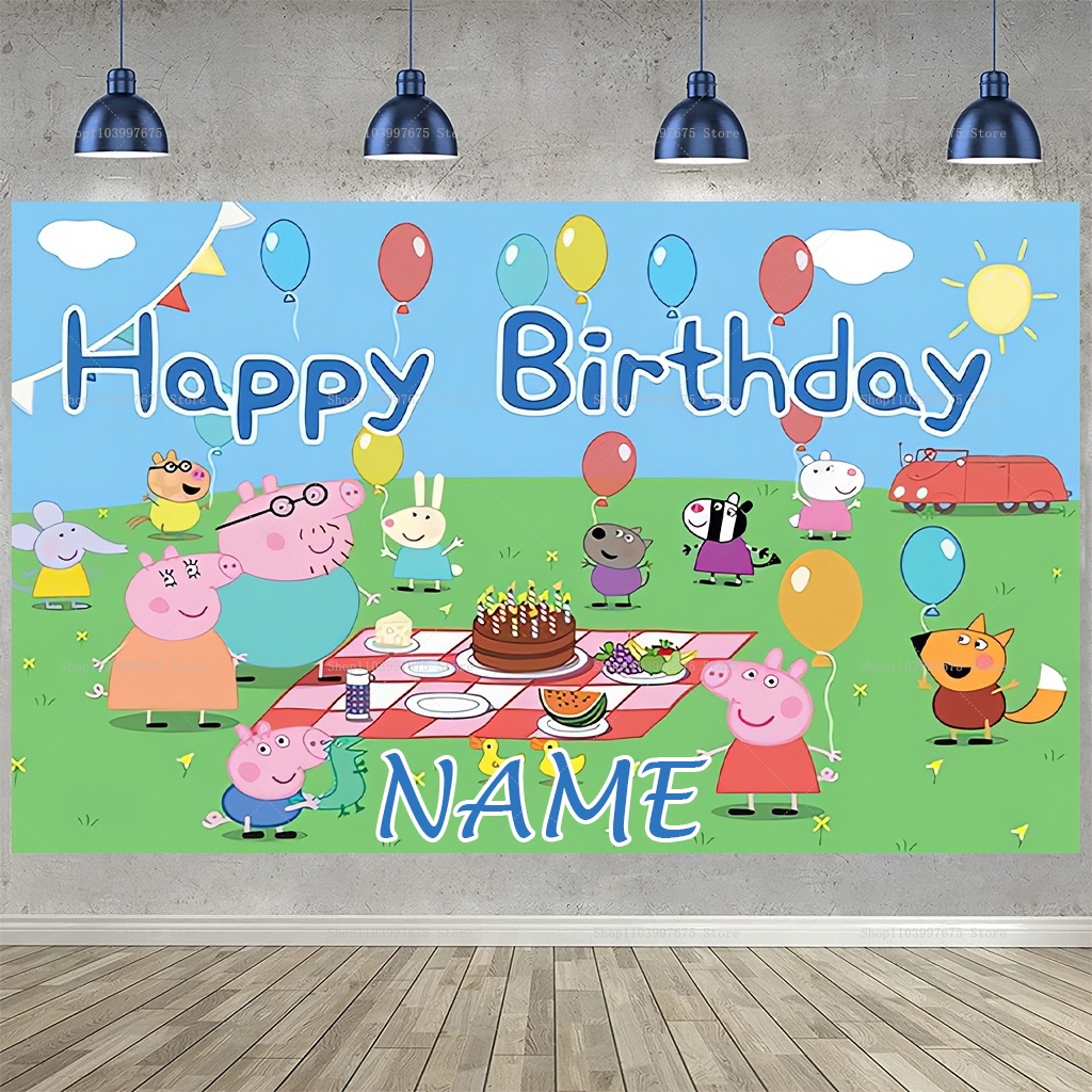Custom Name Cartoon Peppa Pig  - Baby Food Ingredients recensione e prezzo