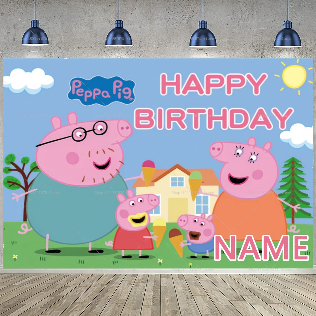 Custom Name Cartoon Peppa Pig  - Baby Food Ingredients recensione e prezzo
