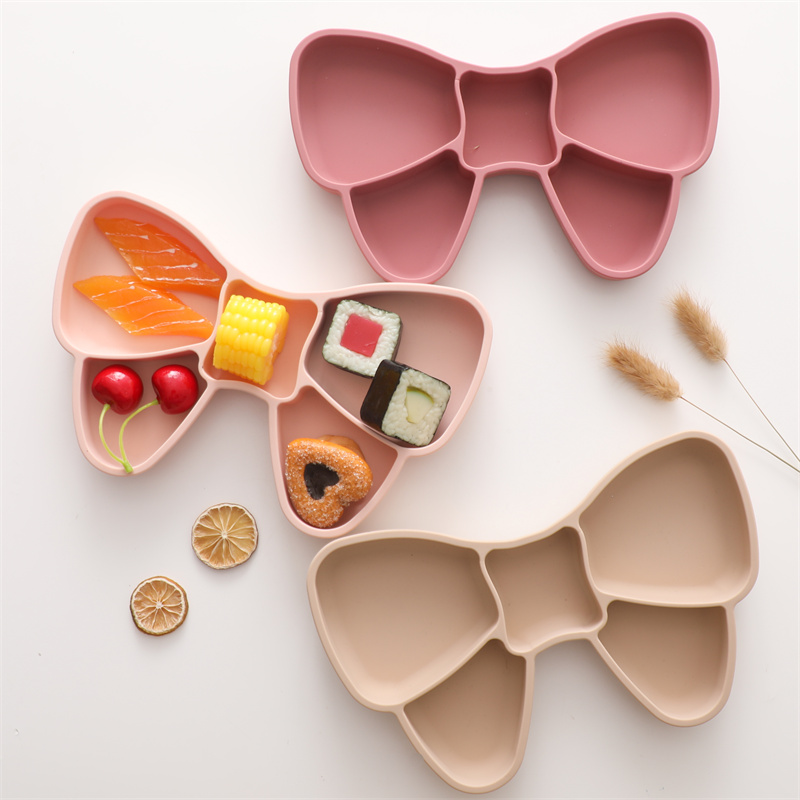 Baby Silicone Dining Plate Bow - Baby Food Grater recensione e prezzo