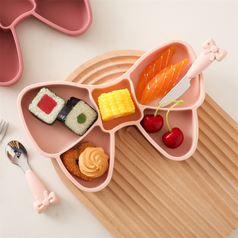 Baby Silicone Dining Plate Bow - Baby Food Grater recensione e prezzo
