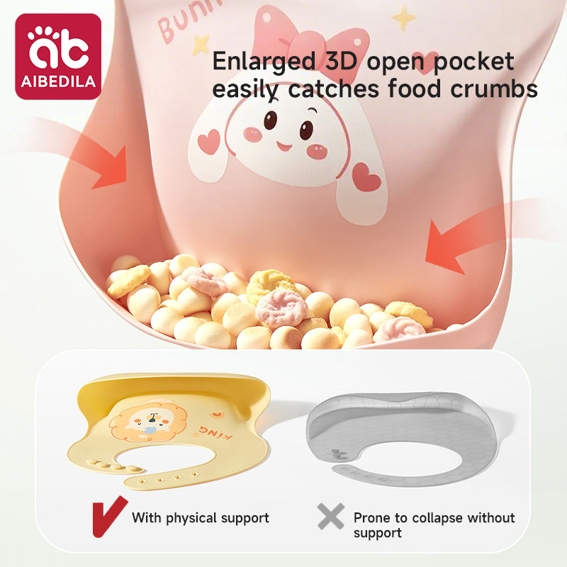 AIBEDILA Baby Silicone Bib Wat - Baby Food Year Old recensione e prezzo