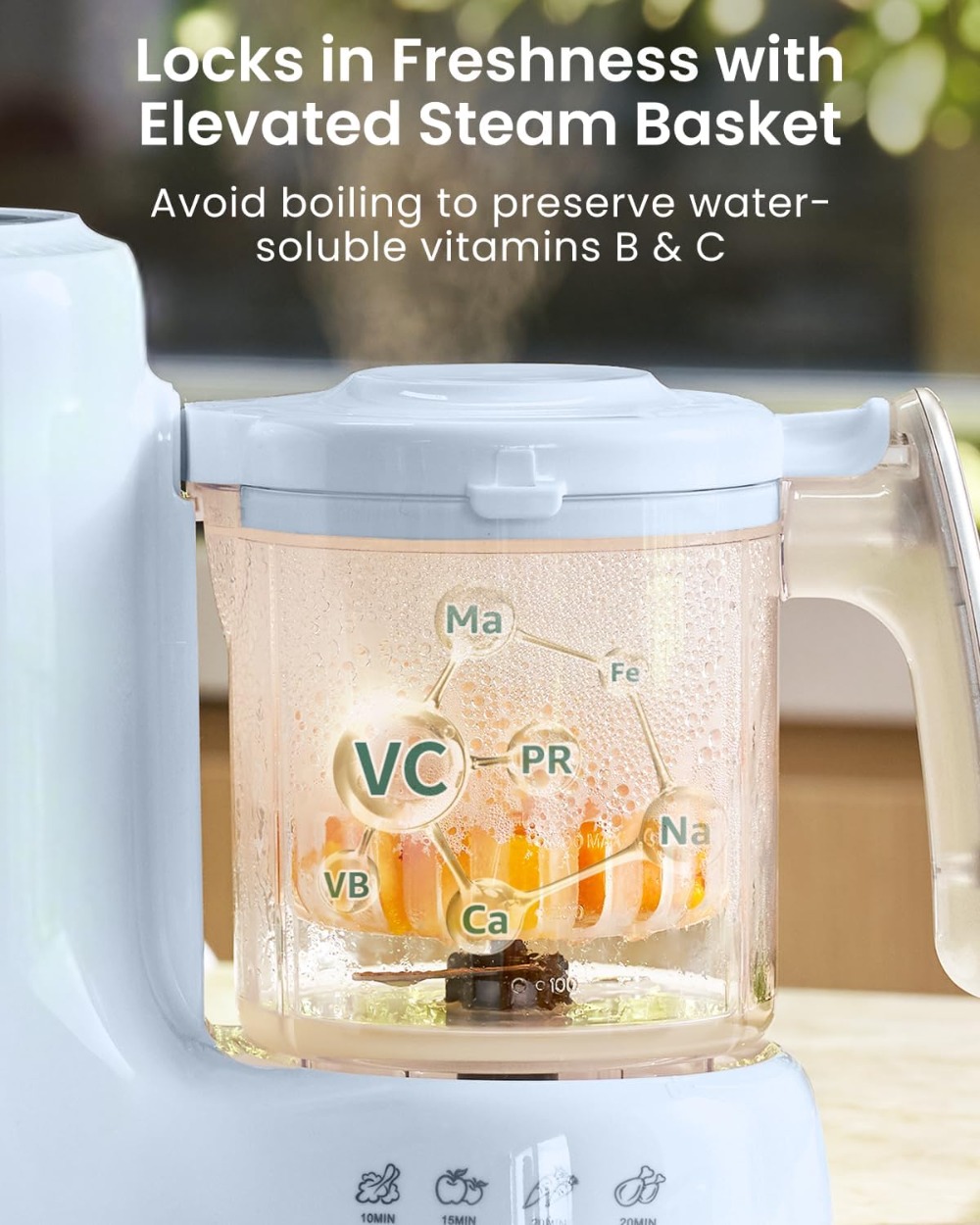 Baby Food Maker with Steam Bas - Baby Food Blender And Steamer recensione e prezzo