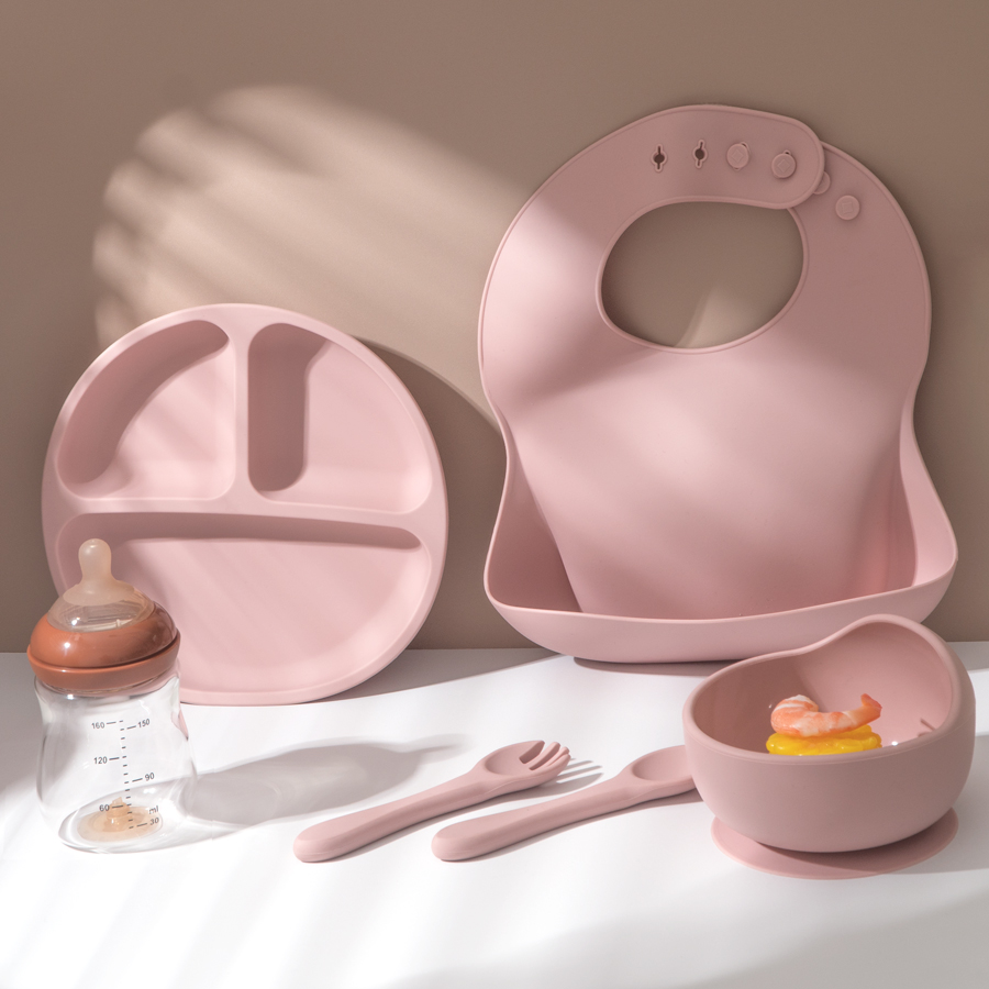 5Pcs Baby Silicone Feeding Set - Baby Food Grater recensione e prezzo