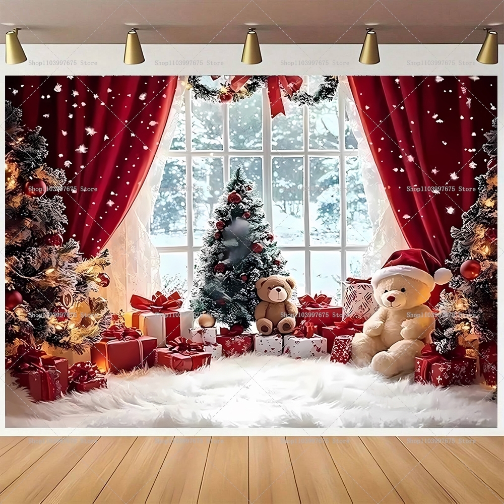 Merry Christmas Backdrops Wond - Baby Food Ingredients recensione e prezzo