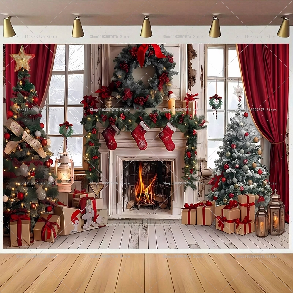 Merry Christmas Backdrops Wond - Baby Food Ingredients recensione e prezzo