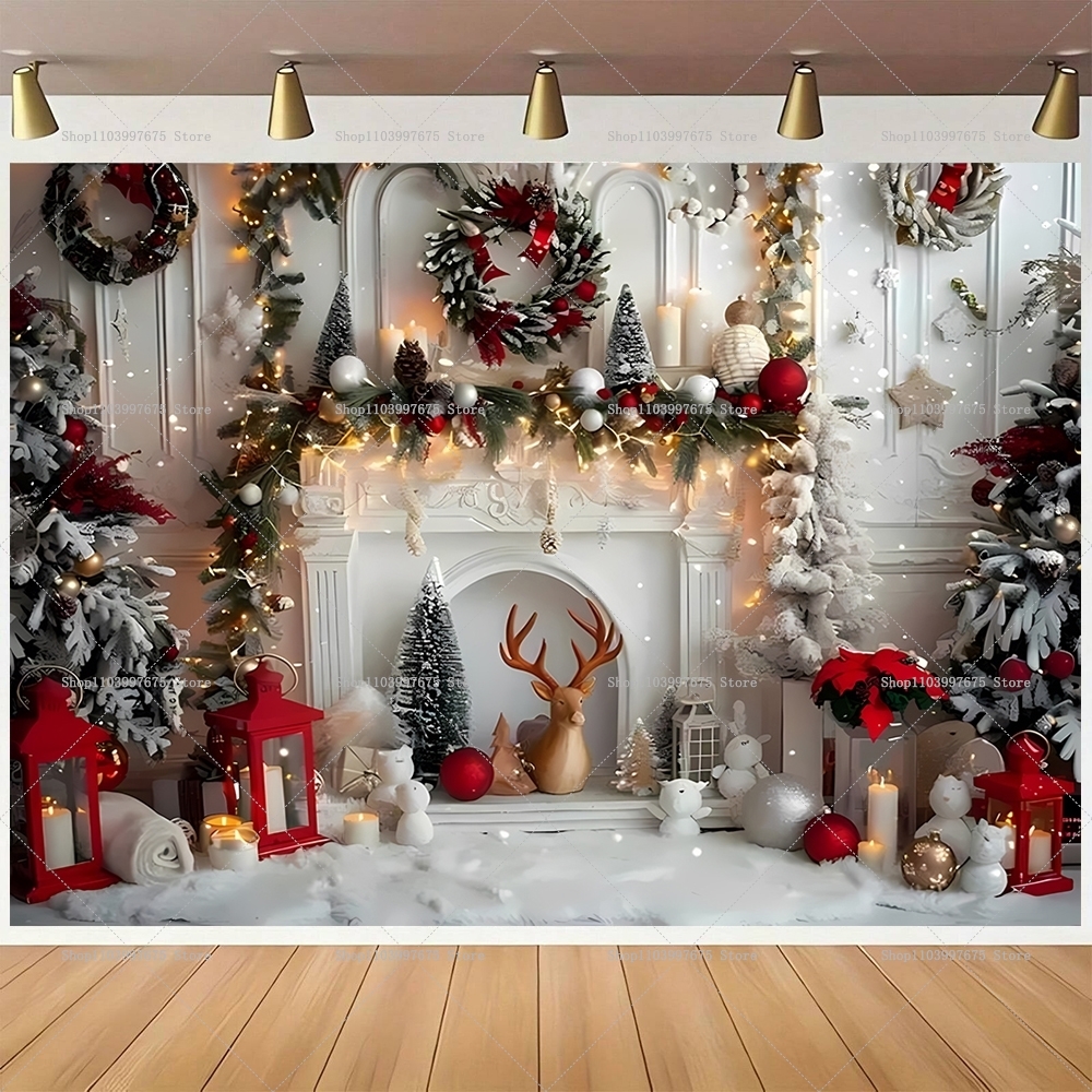 Merry Christmas Backdrops Wond - Baby Food Ingredients recensione e prezzo