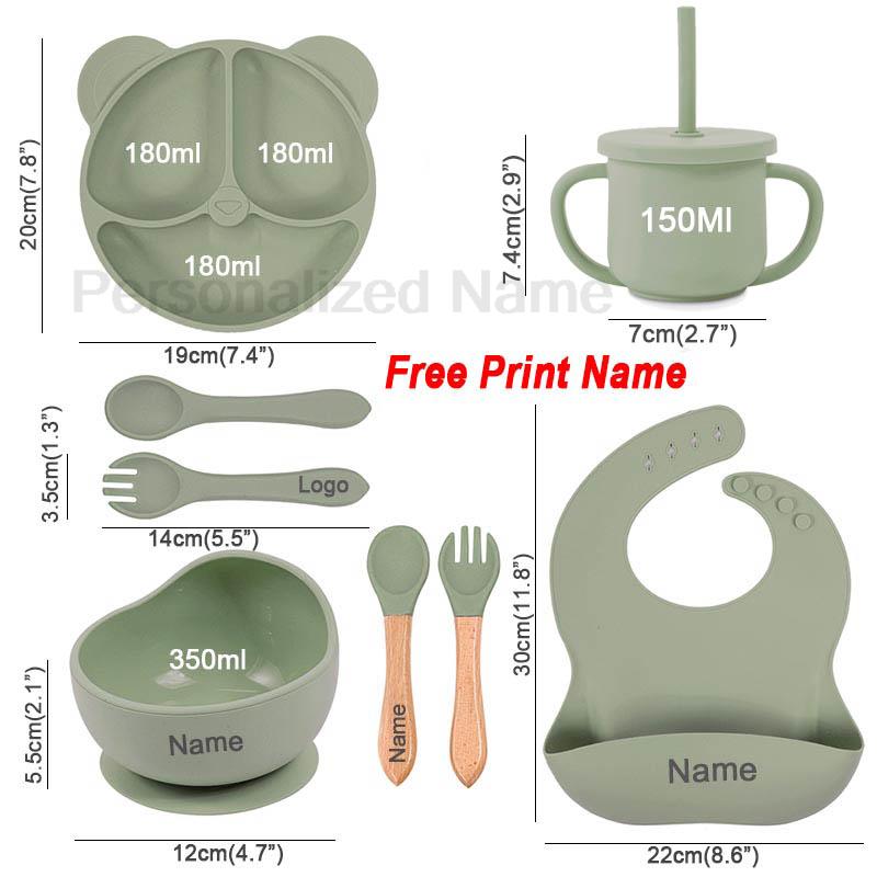 Feeding Set Silicone For Baby  - Baby Food Dinner recensione e prezzo