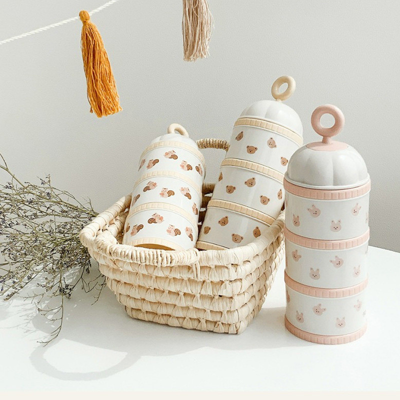 Cute Bear Milk Powder Box Baby - Baby Food Newborn recensione e prezzo