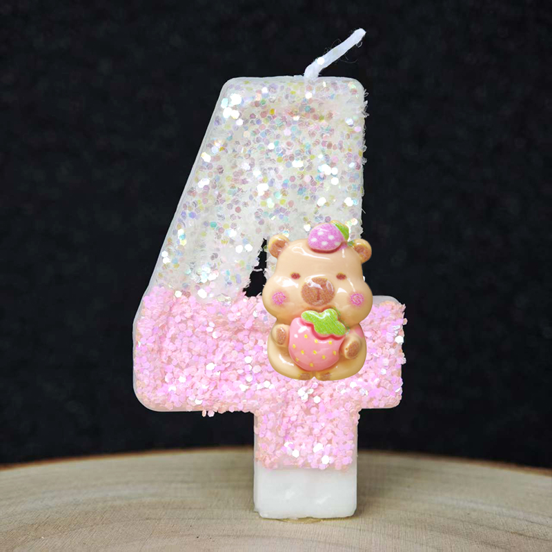 New Capybara Candles Cake Deco - Baby Food Ingredients recensione e prezzo