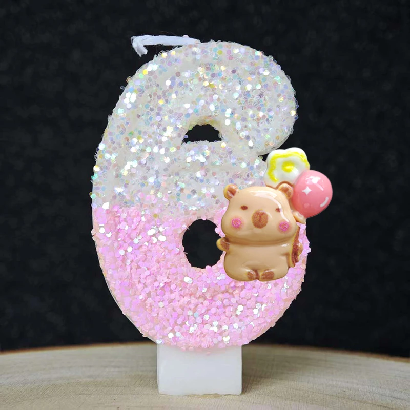 New Capybara Candles Cake Deco - Baby Food Ingredients recensione e prezzo