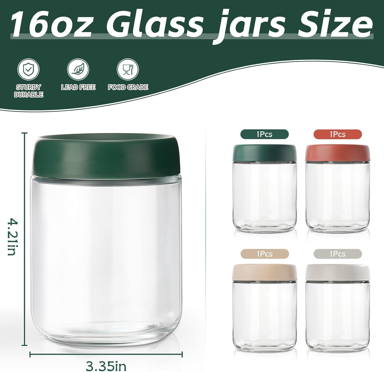 Glass Overnight Oats Container - Baby Food Container recensione e prezzo