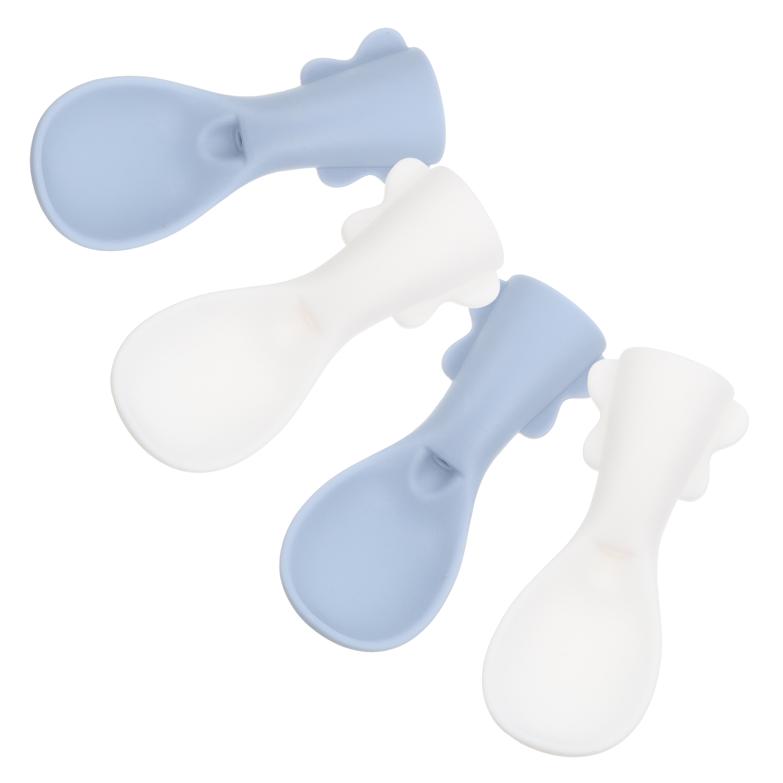 4 Pcs Baby Bag Spoon Set Spoon - Baby Food Pouches 1 Year Old recensione e prezzo