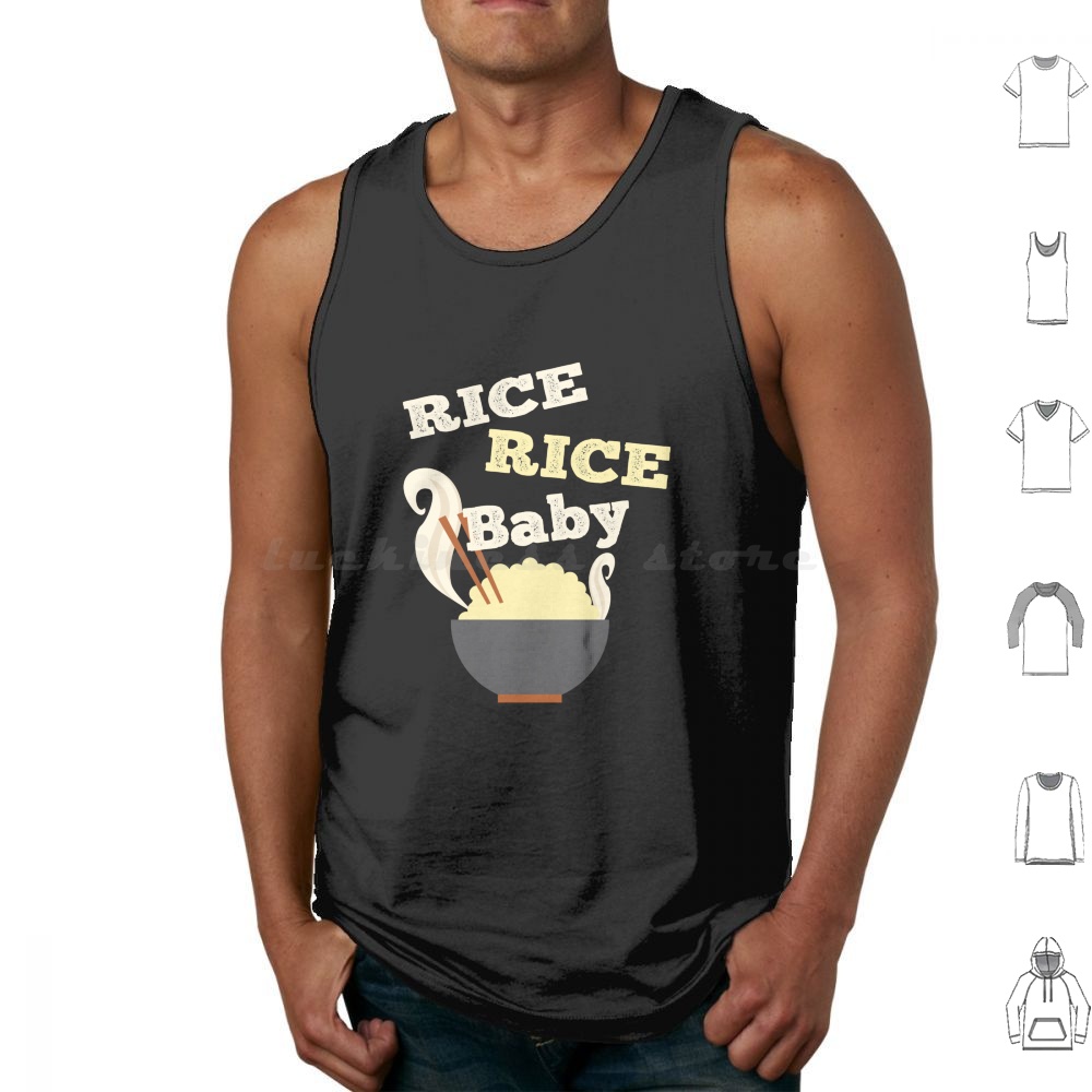 Rice Rice Baby Tank Tops Print - Baby Food Korea recensione e prezzo