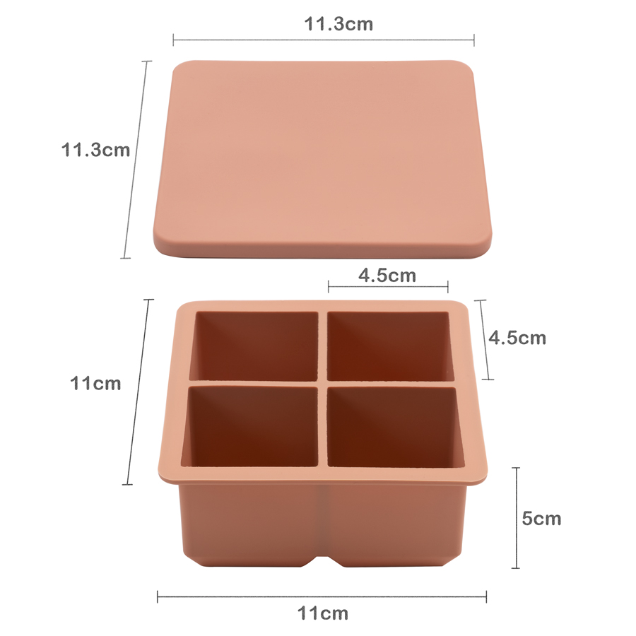 Food Grade Soft Silicone Squar - Baby Food Dinner recensione e prezzo