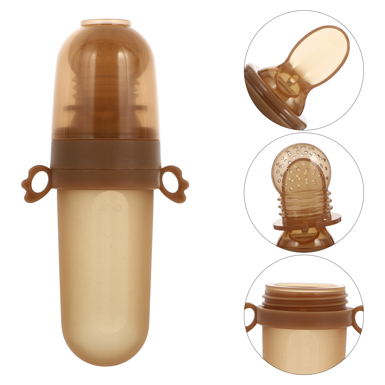 1Set Baby Fruit Feeder Beige M - Baby Food Usa recensione e prezzo