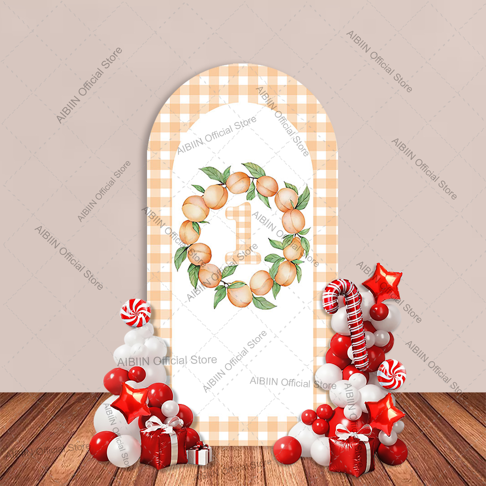 One Sweet Peach Arch Backdrop  - Baby Food Year Old recensione e prezzo