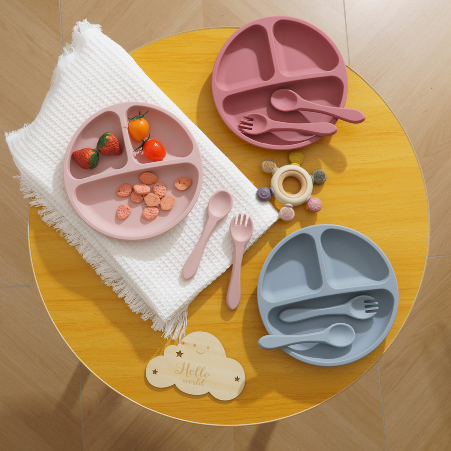 3PCS Children's Tableware Set  - Baby Food Grater recensione e prezzo