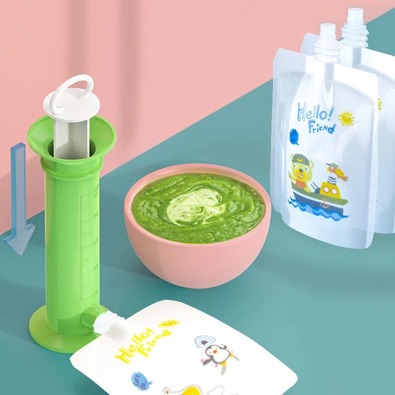 Baby Fruit Puree Filling Dispe - Baby Food Pouches 1 Year Old recensione e prezzo